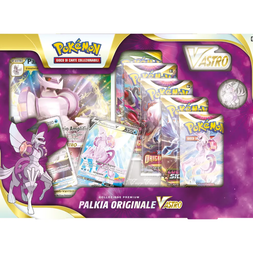 Sale Collezione Premium Dialga E Palkia Originale V-Astro Giochi Di Carte