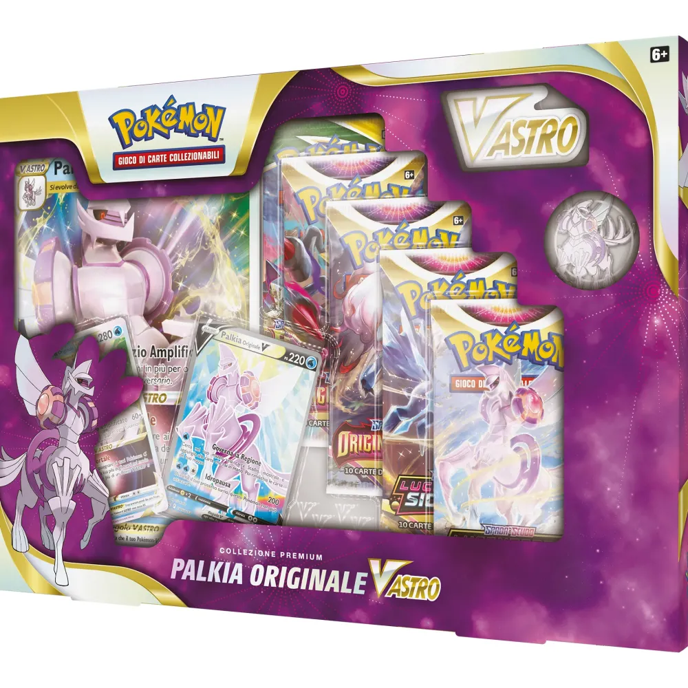 Sale Collezione Premium Dialga E Palkia Originale V-Astro Giochi Di Carte