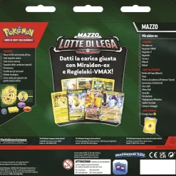 Discount Mazzo Lotte Di Lega Miraidon Ex Giochi Di Carte