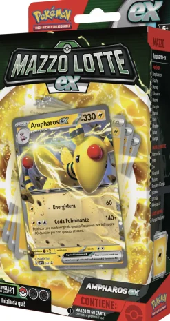 Discount Mazzo Lotte Ex Ampharos-Ex / Lucario-Ex Giochi Di Carte