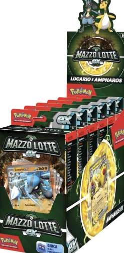 Discount Mazzo Lotte Ex Ampharos-Ex / Lucario-Ex Giochi Di Carte