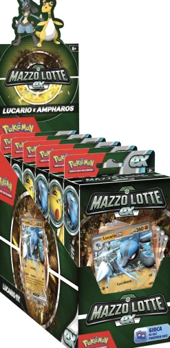 Discount Mazzo Lotte Ex Ampharos-Ex / Lucario-Ex Giochi Di Carte