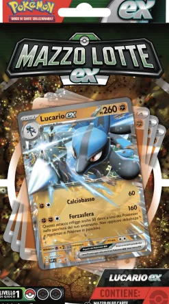 Discount Mazzo Lotte Ex Ampharos-Ex / Lucario-Ex Giochi Di Carte