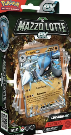 Discount Mazzo Lotte Ex Ampharos-Ex / Lucario-Ex Giochi Di Carte