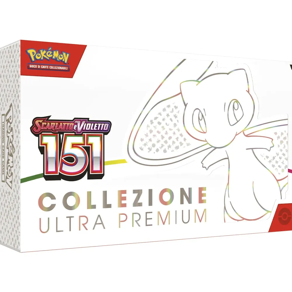 New Scarlatto E Violetto 151 Collezione Ultra Premium Giochi Di Carte
