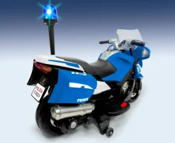 Clearance Polizia Di Stato Moto 12V, Moto Elettrica Polizia Di Stato Con Luci E Suoni, Per Bambini/E Da 3 Anni Cavalcabili Elettrici