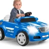 Clearance Polizia Di Stato Twinkle Car, Auto Elettrica Polizia Di Stato Con Radiocomando E Luci; Per Bambini/E Dai 3 Anni Cavalcabili Elettrici