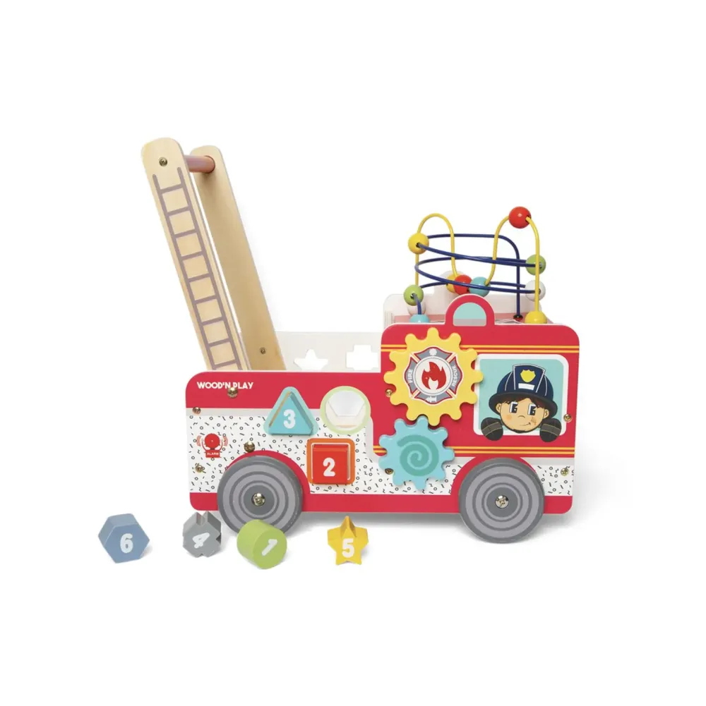 Discount Primi Passi Camion Dei Pompieri Cavalcabili E Primi Passi