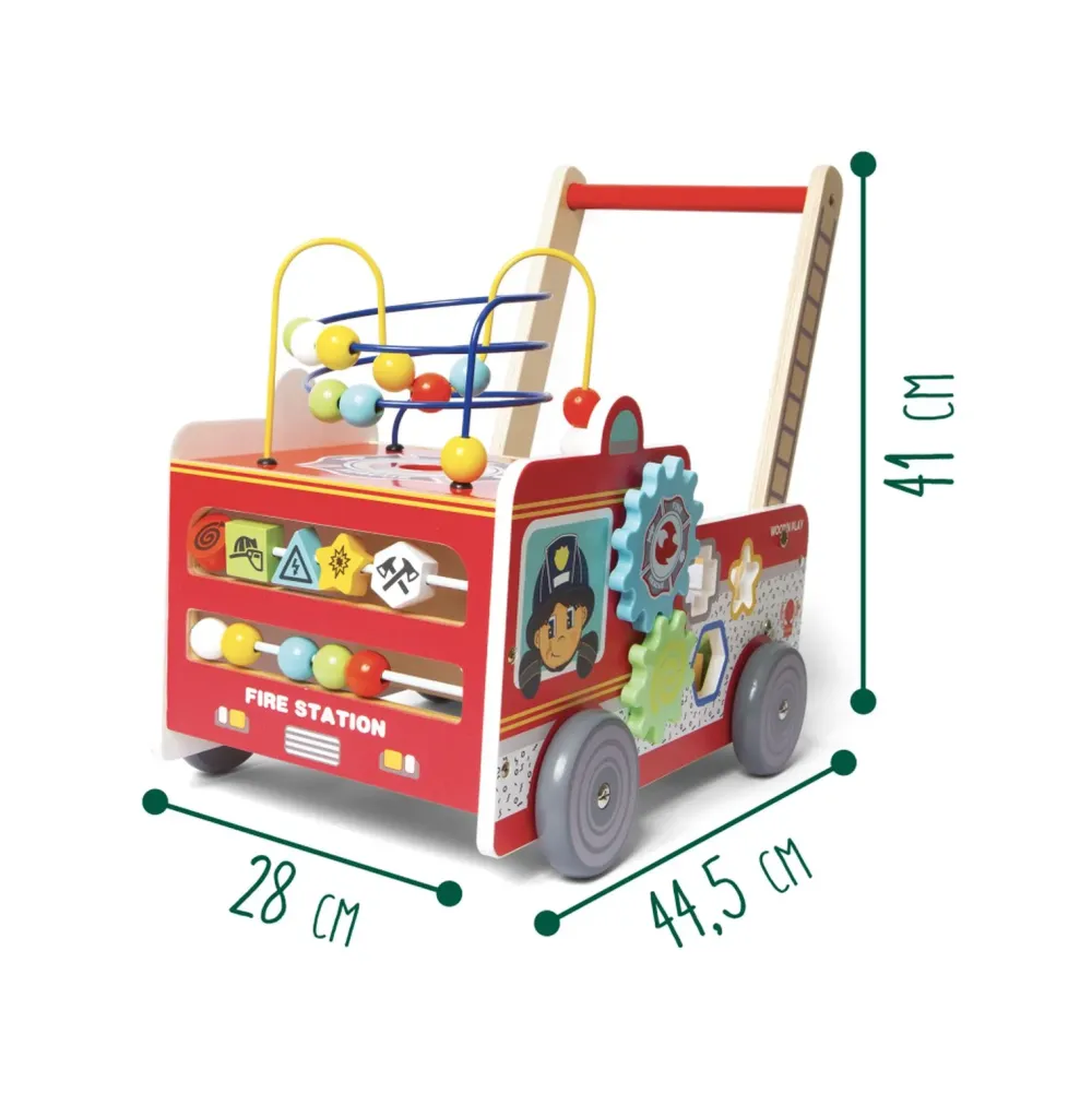 Discount Primi Passi Camion Dei Pompieri Cavalcabili E Primi Passi