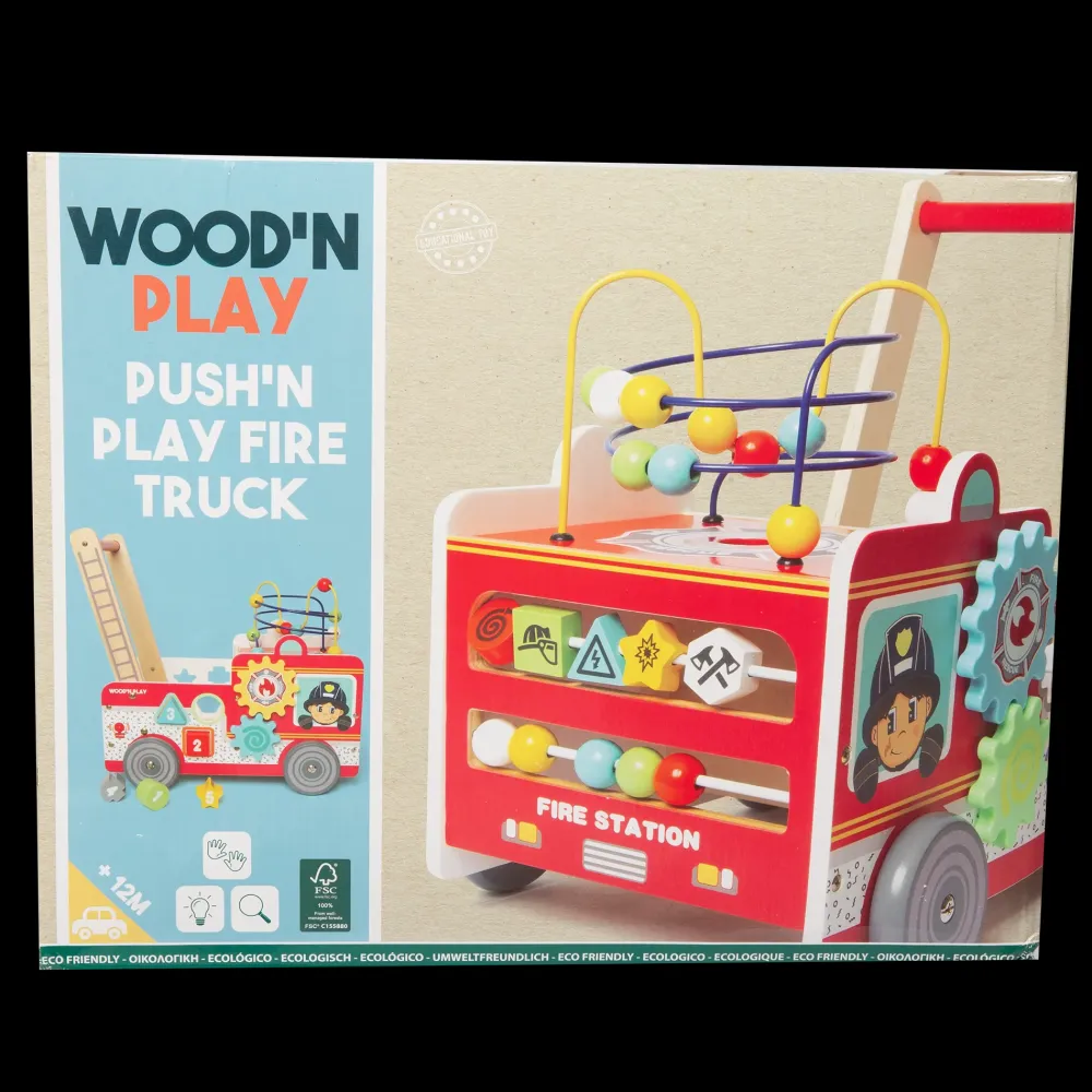 Discount Primi Passi Camion Dei Pompieri Cavalcabili E Primi Passi