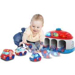 New Quartier Genereale Pompieri Polizia Ambulanza Macchinine Bambini