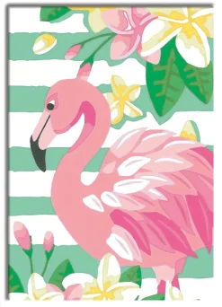 Clearance Ravensburger Per Bambini, Kit Per Dipingere Con I Numeri, 7+, Serie E, Fenicottero Kit Artistici E Pittura