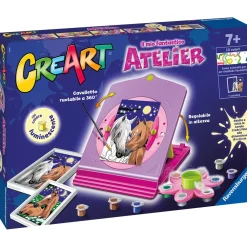Discount Ravensburger Per Bambini, Kit Per Dipingere Con I Numeri, 7+, Atelier Cavalli Kit Artistici E Pittura