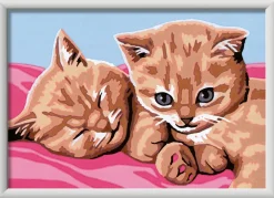 Hot Ravensburger Serie E: Gattini Rossi, Kit Per Dipingere Con I Numeri, Contiene Una Tavola Prestampata, Pennello, Colori E Accessori, Gioco Creativo Per Bambini 9+ Anni Kit Artistici E Pittura