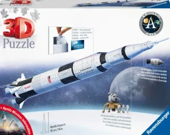 Online Apollo Saturn V Rocket, Razzo Spaziale, 440 Pezzi, 8+ Anni Puzzle 3D