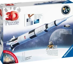Online Apollo Saturn V Rocket, Razzo Spaziale, 440 Pezzi, 8+ Anni Puzzle 3D
