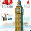 Clearance Big Ben, Londra, 216 Pezzi, 10+ Anni Puzzle 3D