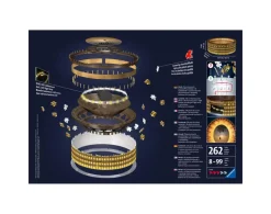 Online Colosseo Night Edition, Roma, 216 Pezzi, 10+ Anni Puzzle 3D