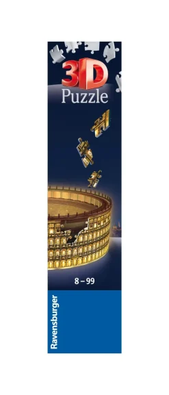 Online Colosseo Night Edition, Roma, 216 Pezzi, 10+ Anni Puzzle 3D