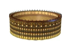 Online Colosseo Night Edition, Roma, 216 Pezzi, 10+ Anni Puzzle 3D