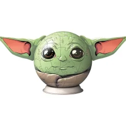 Discount Grogu Con Le Orecchie, 72 Pezzi, 6+ Anni Puzzle 3D