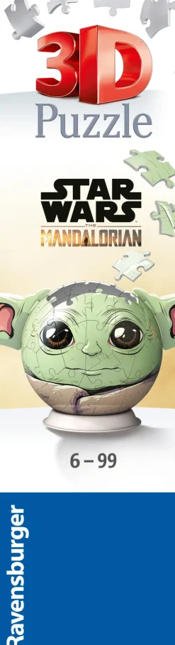 Discount Grogu Con Le Orecchie, 72 Pezzi, 6+ Anni Puzzle 3D
