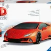 Sale Lamborghini Huracan Evo Arancione, 108 Pezzi, 8+ Anni Puzzle 3D