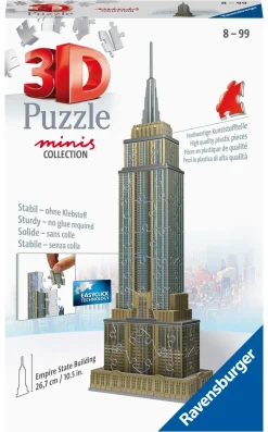 Best Mini Empire State Building, 54 Pezzi, 8 Anni Puzzle 3D