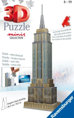 Best Mini Empire State Building, 54 Pezzi, 8 Anni Puzzle 3D