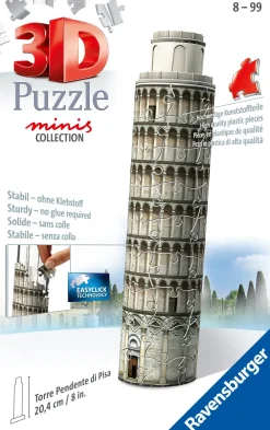Clearance Mini Torre Di Pisa, 54 Pezzi, 8 Anni Puzzle 3D