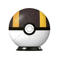 Best Ravensburger 3D Puzzle Pokeball Nera E Gialla, 54 Pezzi, 6+ Anni Puzzle 3D