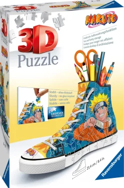 New Portapenne Sneaker Naruto, 108 Pezzi, 8+ Anni Puzzle 3D
