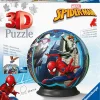 Puzzle Ball Spiderman, 72 Pezzi, 6+ Anni Puzzle 3D