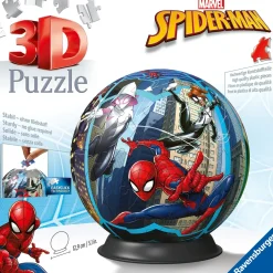 Puzzle Ball Spiderman, 72 Pezzi, 6+ Anni Puzzle 3D