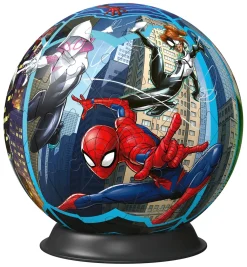 Puzzle Ball Spiderman, 72 Pezzi, 6+ Anni Puzzle 3D