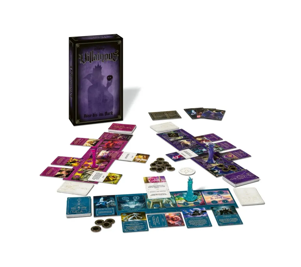 Sale Disney Villainous Wicked To The Core, Gioco Di Strategia, Gioco Da Tavolo 2-3 Giocatori, 10+ Anni Giochi Di Strategia