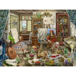 Clearance Escape The Puzzle L'Atelier Dell'Artista Puzzle 500 Pezzi