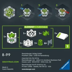 Discount Ravensburger Professional Turntable Cambiadirezione, Gioco Innovativo Ed Educativo Stem, 8+ Anni, Accessorio Giochi Di Strategia