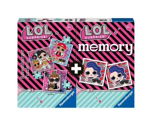 Sale Ravensburger Multipack Memory®+ 3 Puzzle Puzzle Per Bambini