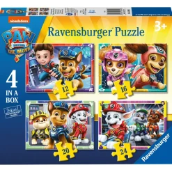 Clearance Ravensburger Puzzle 4 In A Box Movie Puzzle Per Bambini