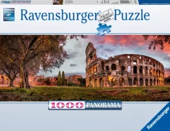 Sale Puzzle 1000 Pezzi Panorama: Colosseo Al Tramonto Puzzle 1000 Pezzi