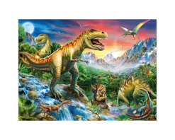 Outlet Puzzle 100 Pezzi Xxl L'Era Dei Dinosauri Puzzle Per Bambini