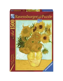 Clearance Puzzle 1500 Pezzi Van Gogh: Vaso Con Girasoli Puzzle 1000 Pezzi