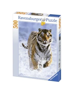 New Puzzle 500 Pezzi Tigre Sulla Neve Puzzle 500 Pezzi