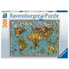 Puzzle 500 Pezzi Mondo Di Farfalle Puzzle 500 Pezzi