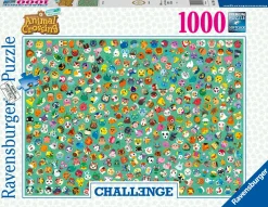 Clearance Puzzle Animal Crossing Challenge, 1000 Pezzi, Puzzle Adulti Puzzle 1000 Pezzi