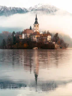 Online Puzzle Isola Di Bled, Slovenia, 1500 Pezzi, Puzzle Adulti Puzzle 1000 Pezzi