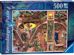 Best Puzzle La Biblioteca Bislacca, 500 Pezzi, Puzzle Adulti Puzzle 500 Pezzi