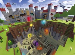Sale Puzzle Minecraft, 300 Pezzi Xxl, Eta Raccomandata 9+ Anni Puzzle Per Bambini