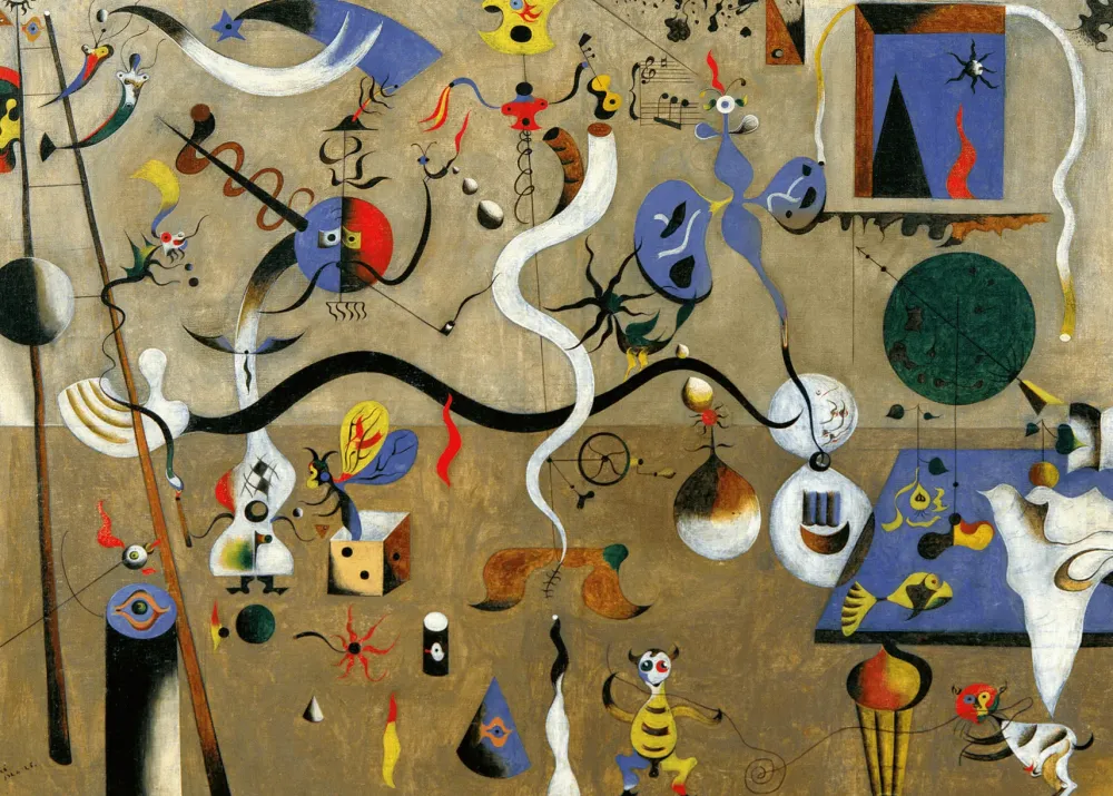 Clearance Puzzle Miro: Harlequin Carnival, Art Collection, 1000 Pezzi, Puzzle Adulti Puzzle 1000 Pezzi